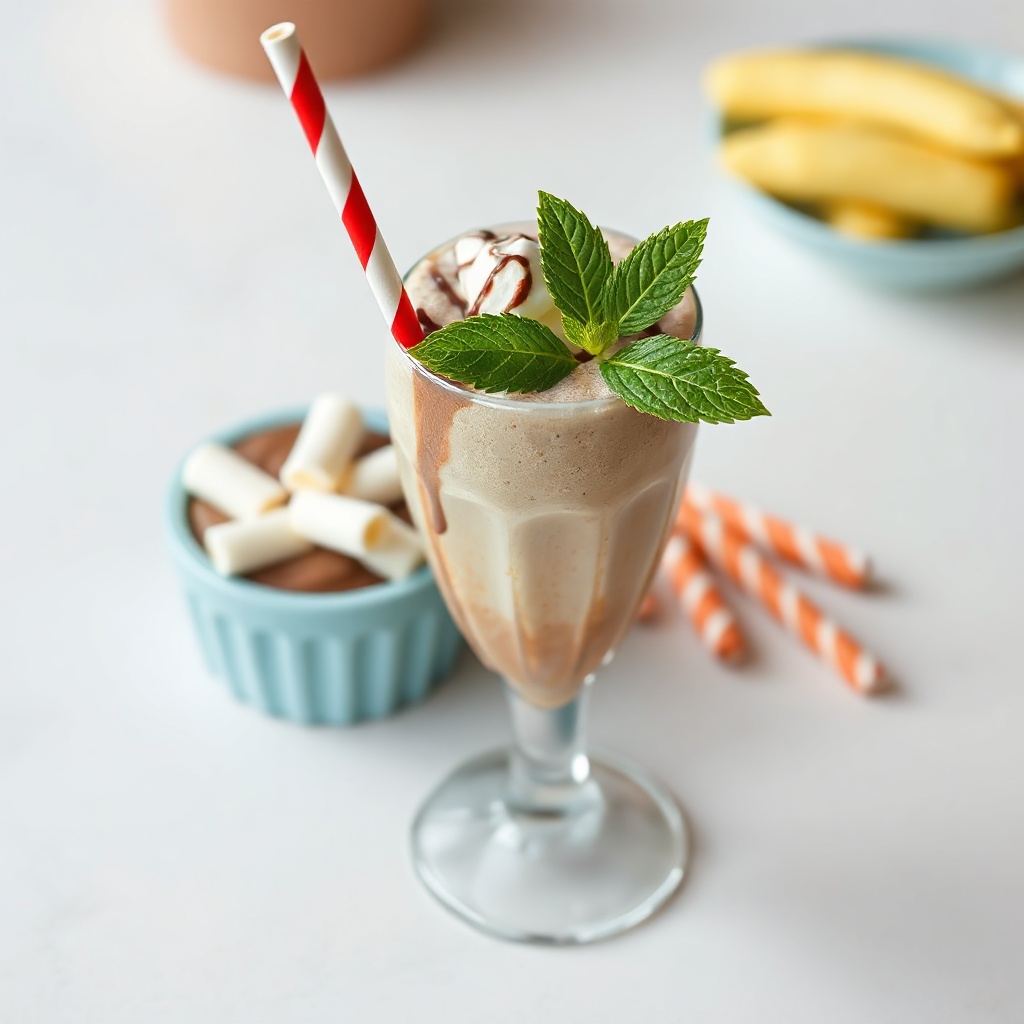 Milkshake de Ovomaltine